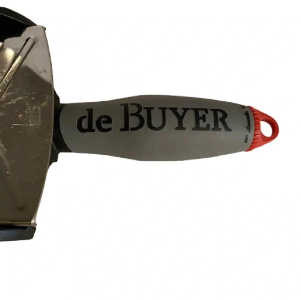 De Buyer La Mandoline Kobra for Adjustable Slicing Stainless Steel Needs Pusher